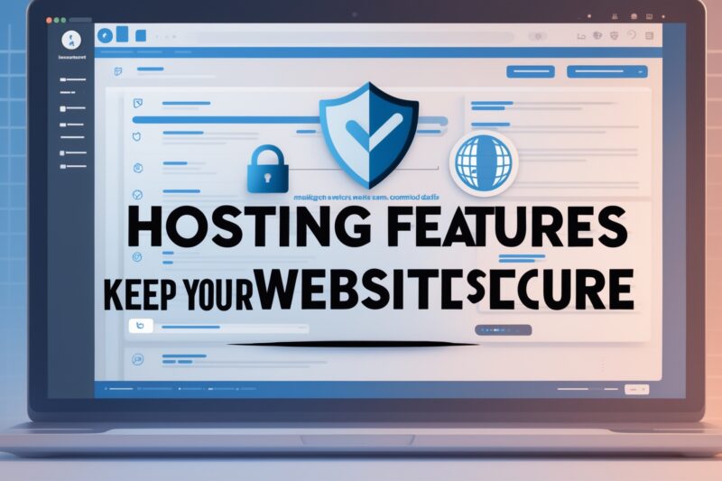 Hosting Features That Keep Your Website Secure