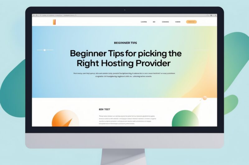 Beginner Tips for Picking the Right Hosting Provider
