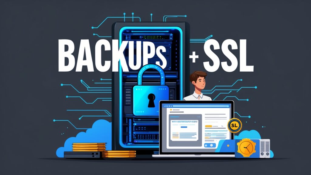Why Backups and SSL Are Critical for Hosting