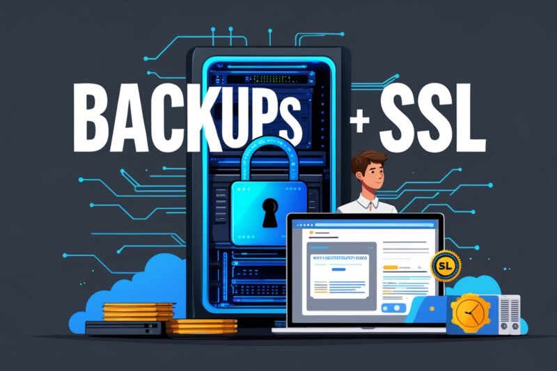 Why Backups and SSL Are Critical for Hosting