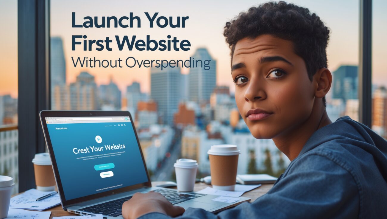 How to Launch Your First Website Without Overspending