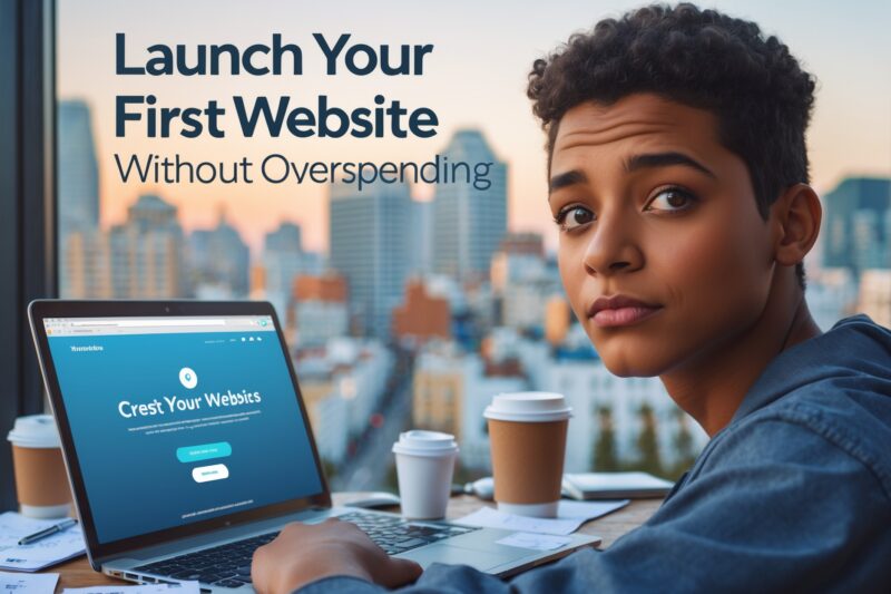How to Launch Your First Website Without Overspending