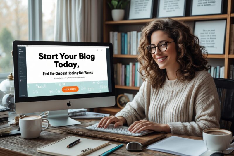 How to Start a Blog With the Cheapest Hosting That Works