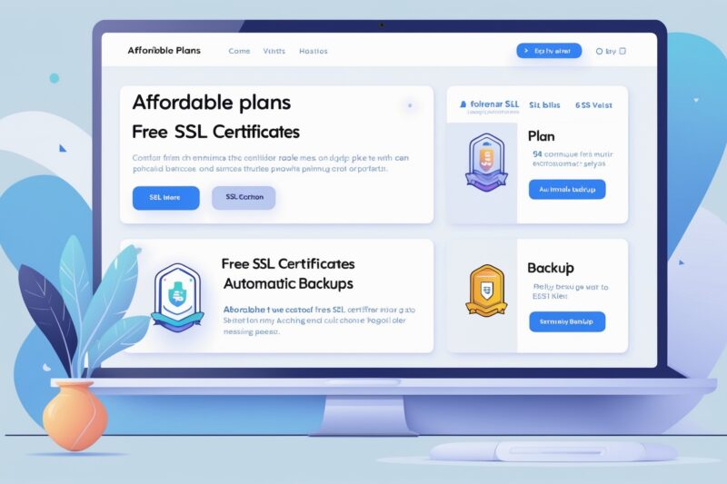 Affordable Hosting Plans That Include Free SSL and Backups