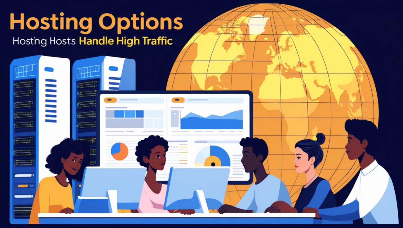 Hosting Options That Help Your Website Handle High Traffic