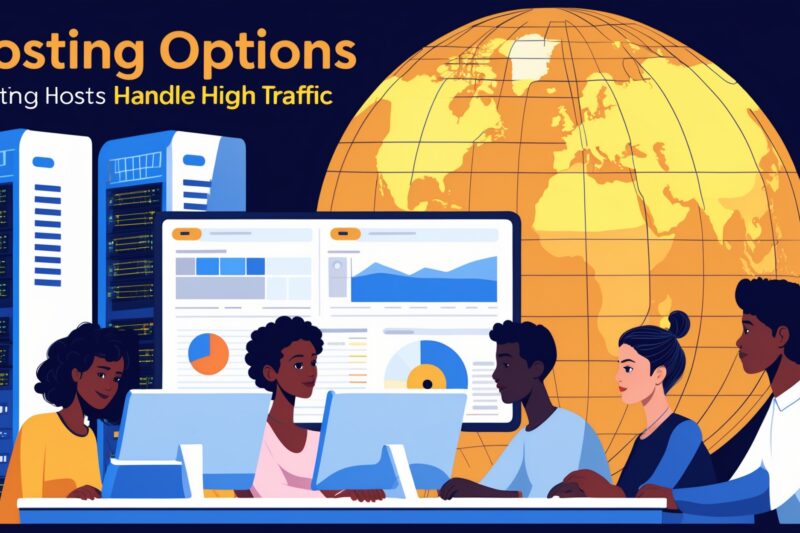 Hosting Options That Help Your Website Handle High Traffic